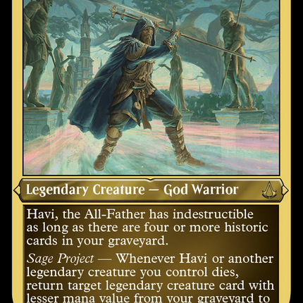 Havi, the All-Father [Assassin's Creed] Etched Foil