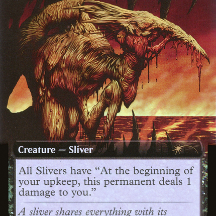 Plague Sliver (Extended Art) [Secret Lair Drop] Foil