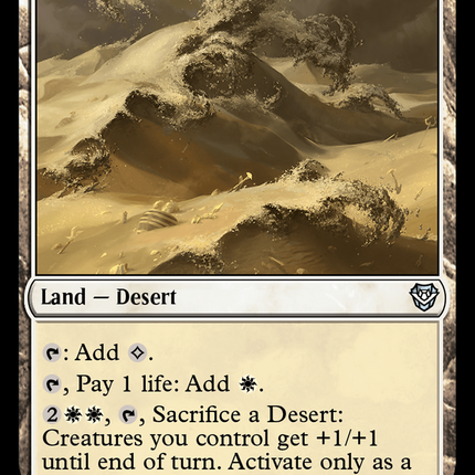 Shefet Dunes [Outlaws of Thunder Junction Commander]