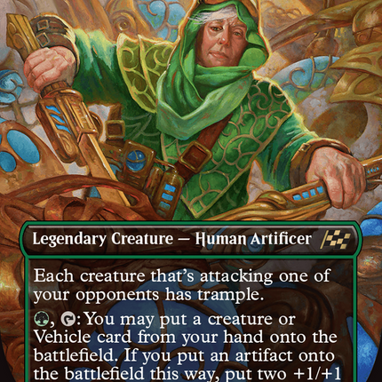 Oviya, Automech Artisan (Borderless) [Aetherdrift] Foil
