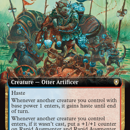 Rapid Augmenter [Bloomburrow Commander] Foil