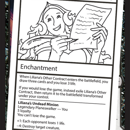 Liliana's Other Contract // Liliana's Undead Minion [Mystery Booster 2]