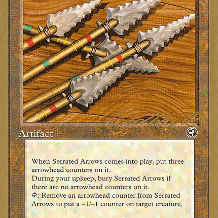 Serrated Arrows [Pro Tour Collector Set]