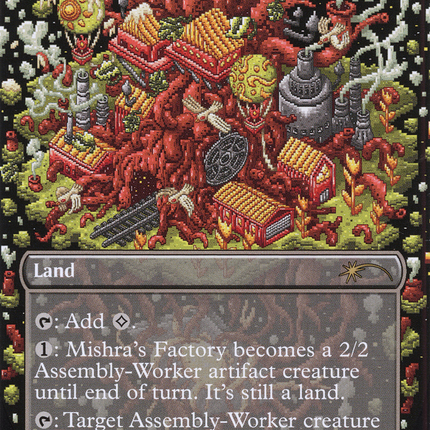 Mishra's Factory (Borderless) [Secret Lair 30th Anniversary Countdown Kit]