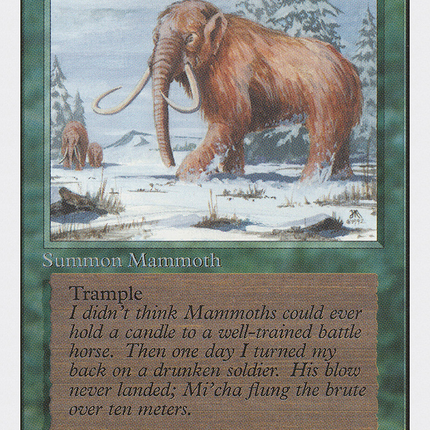 War Mammoth [Unlimited Edition]