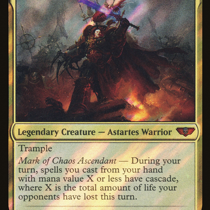 Abaddon the Despoiler [Warhammer 40,000 Commander] Surge Foil