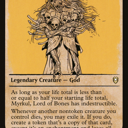 Myrkul, Lord of Bones (Showcase) [Commander Legends: Battle for Baldur's Gate]