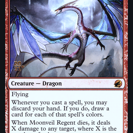 Moonveil Regent [Innistrad: Midnight Hunt Promos] Prerelease Foil