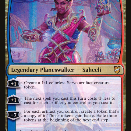 Saheeli, the Gifted [Commander 2018] Foil