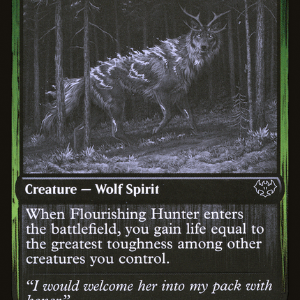 Flourishing Hunter [Innistrad: Double Feature]