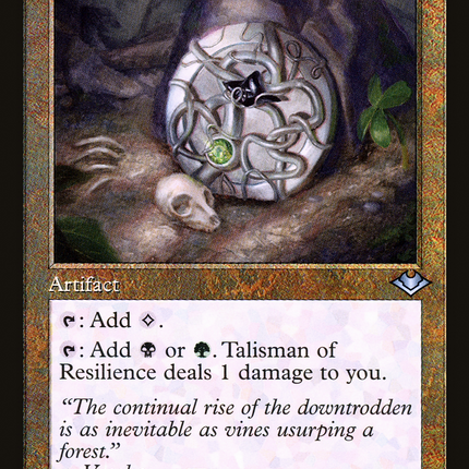 Talisman of Resilience (Retro) [Modern Horizons 1 Timeshifts]