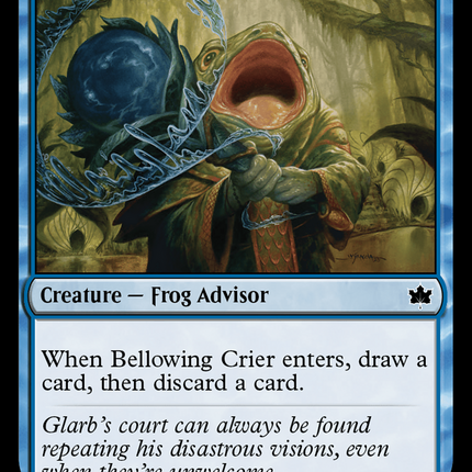 Bellowing Crier [Bloomburrow] Foil
