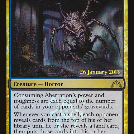 Consuming Aberration [Gatecrash Promos] Prerelease Foil
