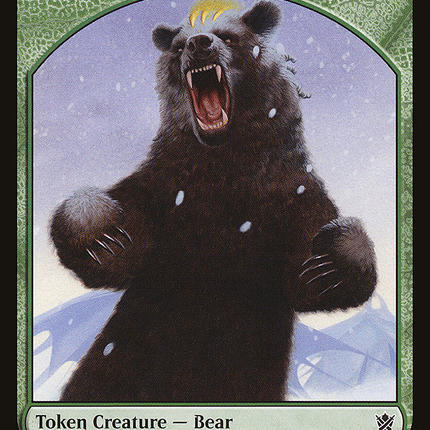 Bear [Khans of Tarkir Tokens]