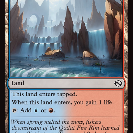 Swiftwater Cliffs [Tarkir: Dragonstorm] Foil