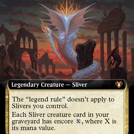 Sliver Gravemother (Extended Art) [Commander Masters]