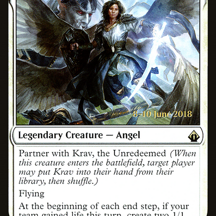Regna, the Redeemer [Battlebond Promos] Prerelease Foil