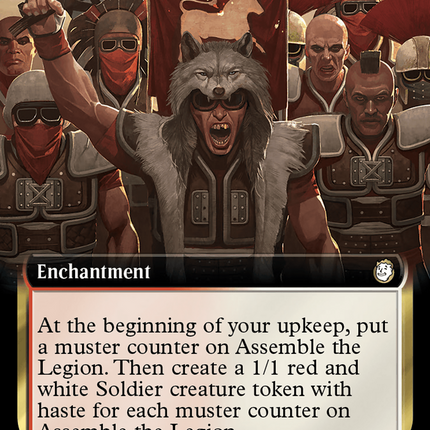 Assemble the Legion (Extended Art) [Fallout] Surge Foil