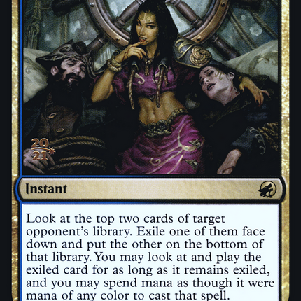 Siphon Insight [Innistrad: Midnight Hunt Promos] Prerelease Foil