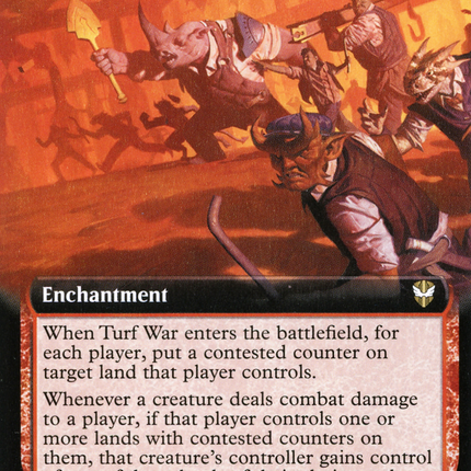 Turf War (Extended Art) [New Capenna Commander]