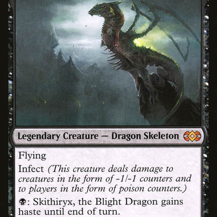 Skithiryx, the Blight Dragon [Double Masters]