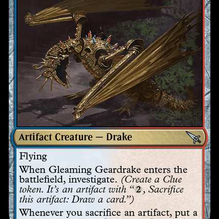 Gleaming Geardrake [Murders at Karlov Manor]