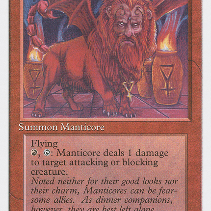 Crimson Manticore [Fourth Edition]