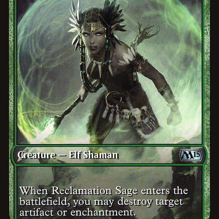 Reclamation Sage [Magic 2015 Promos]
