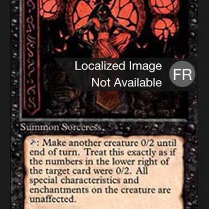 Sorceress Queen - Reine sorcière  [Foreign Black Border]