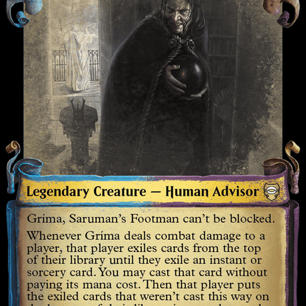 Gríma, Saruman's Footman (Showcase) [Tales of Middle-earth Commander]