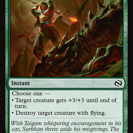Sarkhan's Resolve [Tarkir: Dragonstorm]