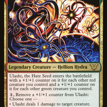 Ulasht, the Hate Seed [Neon Dynasty Commander]