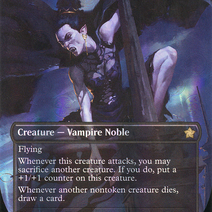 High-Society Hunter (Borderless) [Foundations] Mana Foil
