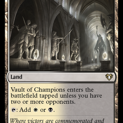Vault of Champions [Commander Masters]