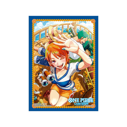 One Piece card game card sleeves - Nami lookout