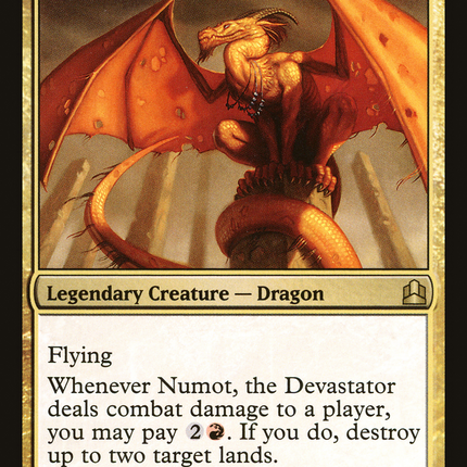 Numot, the Devastator [Commander 2011]