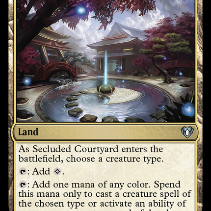 Secluded Courtyard [Commander Masters]