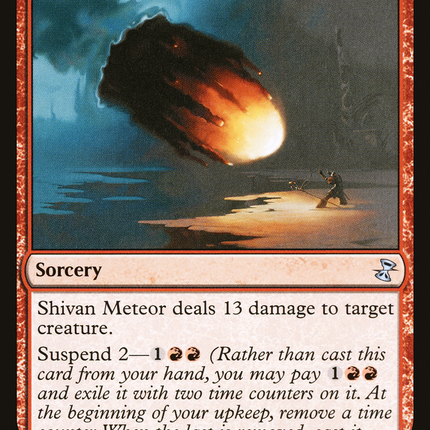 Shivan Meteor [Time Spiral Remastered]