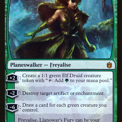 Freyalise, Llanowar's Fury [Commander Anthology] Foil