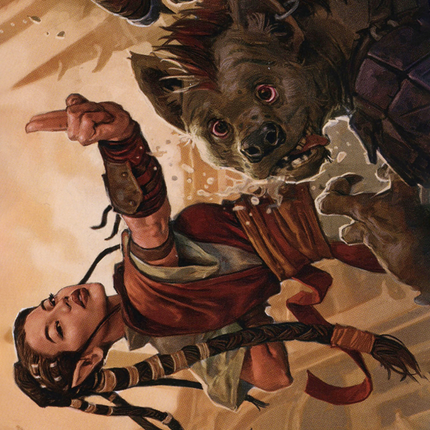 Half-Elf Monk // Half-Elf Monk (Borderless) [Adventures in the Forgotten Realms Art Series]