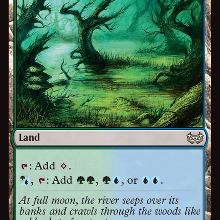 Flooded Grove [Duskmourn: House of Horror Commander]