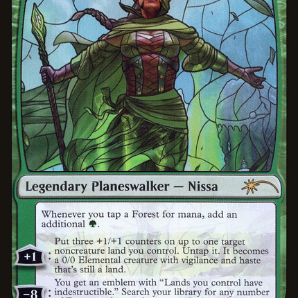 Nissa, Who Shakes the World [Secret Lair Drop] Foil
