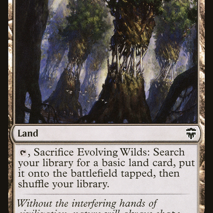 Evolving Wilds [Commander Legends]