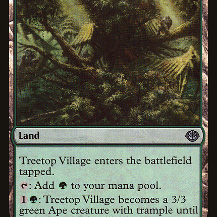 Treetop Village [Duel Decks Anthology: Garruk vs. Liliana]