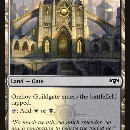 Orzhov Guildgate [Ravnica Allegiance]