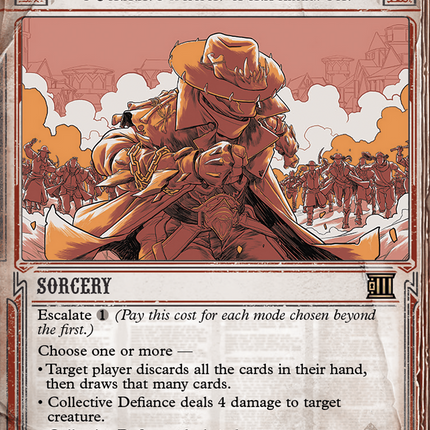 Collective Defiance (Showcase) (Borderless) [Breaking News]