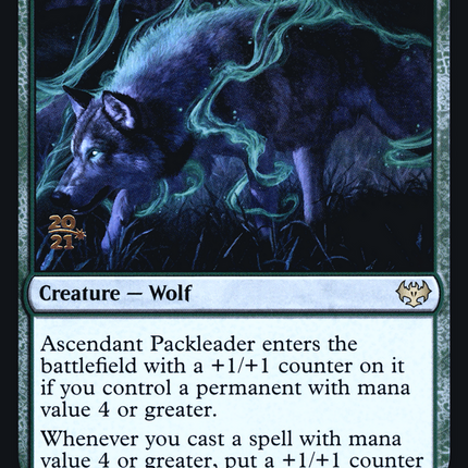 Ascendant Packleader [Innistrad: Crimson Vow Promos] Prerelease Foil