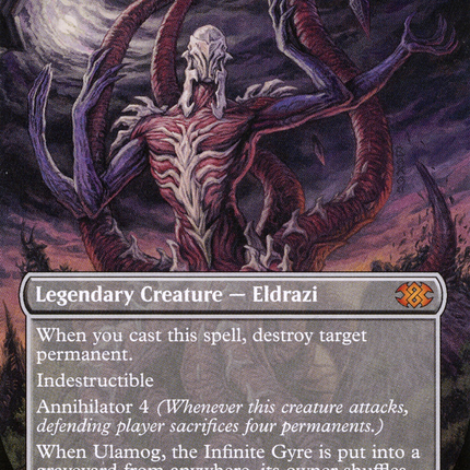 Ulamog, the Infinite Gyre (Borderless) [Double Masters 2022]