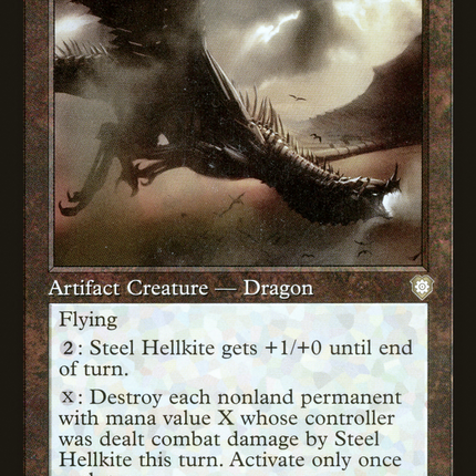 Steel Hellkite (Retro) [The Brothers' War Commander]