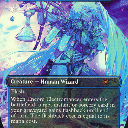 Snapcaster Mage - Encore Electromancer  [Secret Lair Drop]